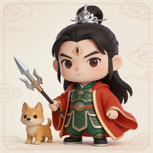 The Three-Eyed Warrior God